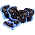 Coudi�res et genouill�res pour enfants de 3 � 4 ans, lot de 6, protection r�glable et renforc�e, id�ales ...