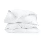 Les tendances - couette anti acarien synthtique 350g / m 220x240 cm - blanc