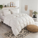 Couette duvet tradition temperee - 70% duvet d'oie - 140 / 200 - dodo