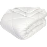 Couette polyester cocoon fibre creuse silicon�e 4 saisons 240x220 cm