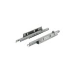 Coulisse invisible tandem pour tiroir bois 30kg avec amortisseur sortie totale longueur de 350mm - blum ...