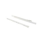 Coulisses t30c avec chute couleur blanc - talla 800mm
