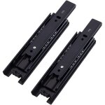 Coulisses de tiroir, coulisses de tiroir � roulement � billes, 150 mm, montage lat�ral enti�rement extensible ...