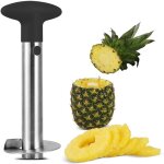 Coupe - ananas ? dnoyauteur d'ananas ? plucheur d'ananas en acier inoxydable outil pour la maison et ...
