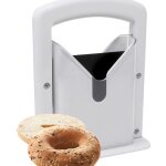 Coupe - bagel avec poignée de sécurité, coupe - bagel domestique, coupe - bagel de précision en acier ... Coupe - bagel avec poignée de sécurité, coupe - bagel domestique, coupe - bagel de précision en acier ...