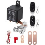 Coupe - batterie de voiture 12v 24v cc avec t�l�commande, 200a coupe - batteries principal, avec 1 pince ...