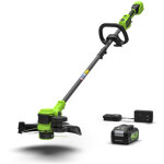 Coupe - bordures 33cm brushless 24v greenworks g�n�ration 2 - batterie 4, 0ah et chargeur - st24l413 ...