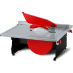 Coupe - carreaux �lectrique 600w, scie � carrelage avec disque diamant 180mm, inclinaison de la table ...