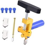 Coupe - carreaux manuel, coupe - carreaux en verre 2 en 1, brise - carreaux manuel avec lame en acier ...