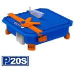 Coupe - carrelage �lectrique wadfow 20 v, 3 800 tr / min, lame de 110 mm, coupe jusqu'� 24 mm