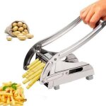 Coupe - frites professionnel en acier inoxydable pour pommes de terre et l�gumes pour usage domestique ...