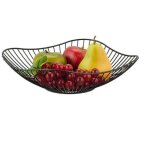Coupe a fruits decorative en metal