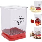 Coupe - fruits, coupe - fraise, banane, raisin, ?uf, ustensile de cuisine en acier inoxydable, outil ...
