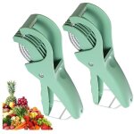 Coupe - fruits, trancheuse � banane, coupe - salade de fruits multifonctionnel, �plucheur de salade de ...