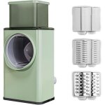 Coupe - l�gumes multifonctionnel, r�pe � fromage rotative, mandoline avec poign�e, appareil � salade ...