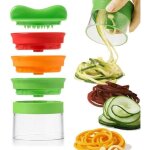 Coupe - lgumes en spirale, 1 pice, coupe - lgumes manuel, coupe - spaghettis, ptes de lgumes, coupe ...