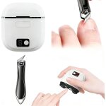Coupe - ongles �lectrique + coupe - ongles oblique, id�al pour tous vos besoins de soin des ongles, 3 ...