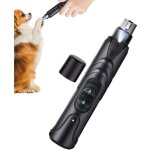 Coupe - ongles lumineux pour chien ? lime � ongles �lectrique rechargeable et silencieuse � 2 vitesses ...