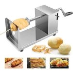 [jamais utilis]coupe - pommes de terre en acier inoxydable, trancheuse, coupe - frites, twister, coupe ...