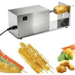Coupe - pommes terre �lectrique spirale, coupe - pommes terre en acier inoxydable coupepommes terre �lectrique ...