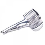 Coupe - tomates, coupe - citrons, pince � fruits ronde multifonctionnelle en acier inoxydable, pince ...