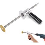 Coupe - tube int�rieur en pvc, acier inoxydable coupe - tuyau plastique avec molette et poign�e profondeur ...