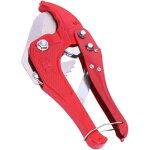 Coupe - tube en pvc pour tuyaux en plastique, avec cliquet de 42 mm, base en mtal, ne dforme pas la ...