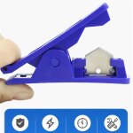 Coupe - tuyaux pneumatique en nylon, pe, pvc, pu, caoutchouc et silicone, type ciseaux, coupe jusqu'� ...