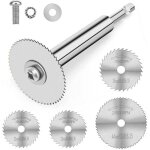 Coupe tuyau pvc interieur avec 4 lames scie et tige hexagonale 1 4 pouce plastique