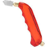 Coupe - verre portatif � alimentation en huile, outil de coupe de verre professionnel avec poign�e en ...