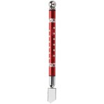 Coupe - verre portatif de type roue avec poigne antidrapante pour coupe de verre de 3  15 mm (rouge) ...