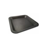 Coupelle carre - 23x23cm - plateau - soucoupe