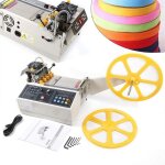 Coupeur de bande automatique num�rique avec fermeture �clair, bande en nylon, largeur 100 mm