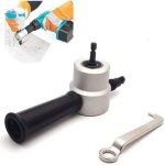 Coupeur de métaux double tête, grignoteuse à tôle accessoire pour perceuse poinçon grignoteuse à tôle ... Coupeur de métaux double tête, grignoteuse à tôle accessoire pour perceuse poinçon grignoteuse à tôle ...