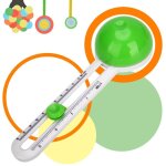 Coupeur de papier circulaire cut paper circle rotary circle cutter rotatif craft massicot supplies (green) ...