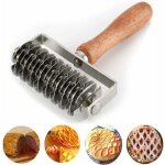 Coupeur de rouleau � carreaux de p�tisserie - coupeur de rouleau � carreaux de p�te en acier inoxydable ...
