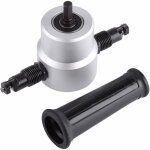 Coupeur de t�le � double t�te scie cloche �lectrique accessoire de perceuse �lectrique grignoteuse trousse ...