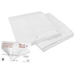 Couple taie d'oreiller flanelle flanelle blanche fleur �