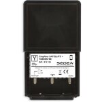 Coupleur satellite / terrestre tnt (fm ? vhf ? uhf) � 2 entr�es et 1 sortie int�rieur ext�rieur, filtre ...