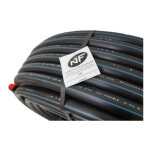 Couronne de 100m tuyau pehd bandebleue �40 pn16