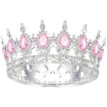 Couronnes et diad�mes de mariage en strass pour femmes, accessoires de coiffure pour f�tes costum�es, ...