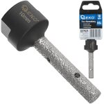 Couronne diamante 10x50mm pour meuleuse avec filetage m14