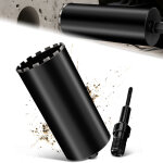 Couronne de forage diamant�e avec segment turbo, � 200 mm et adaptateur sds plus, foret avec emmanchement ...