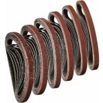 Courroie 10x330 mm courroie abrasive 40 / 60 / 80 / 120 / 180 / 240 pour poncer, polir et d�poussi�rer, ...