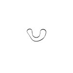 Courroie 1161j5 pour lave - linge 55x2987 . toutes marques, ariston hotpoint, arthur martin electrolux, ...