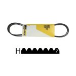 Courroie 1951 h6 / h7 poly v pour seche linge candy 03850301