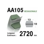 Courroie aa105 husqvarna 532165555 - 532180217 ayp - bernard loisirs - 165555 - 180217