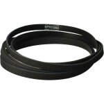 Courroie d'entra�nement compatible avec whirlpool sole 2003, sole 2002 s�che - linge - 196, 5 cm noir ...