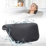 Coussin de baignoire appuit�te spa coussin de spa oreiller de baignoire noir