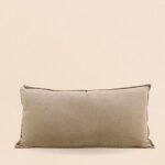 Coussin cale rein en velours de coton 35x70cm